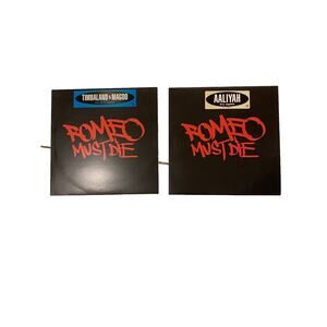 Romeo Must Die Vinyl Record LP Singles Timbaland Magoo Aaliyah Lot Of Two